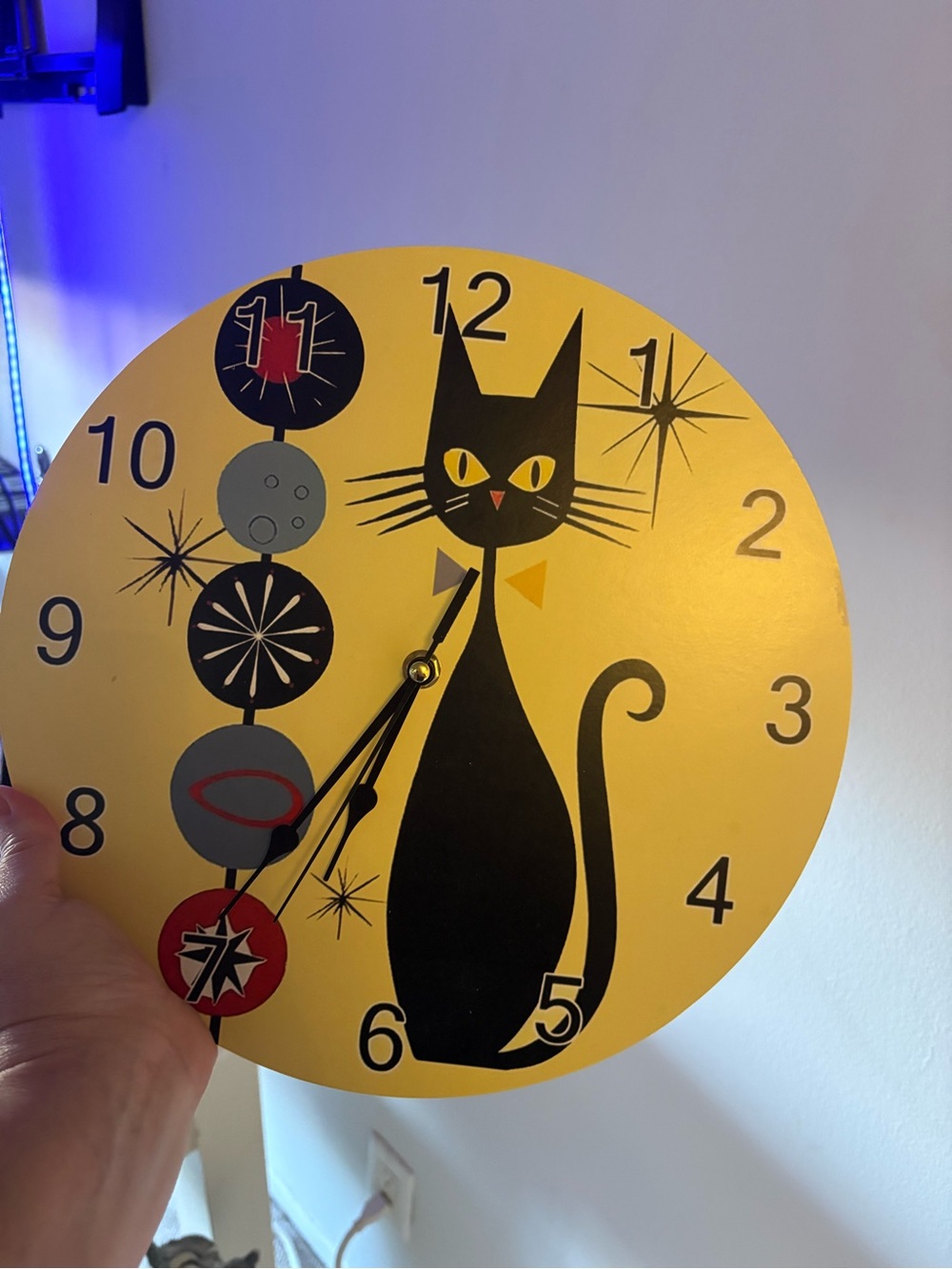Palm Springs Wall Clock - Retro Mid-Century Style
